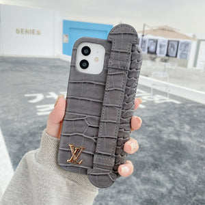 Fashion Wristband leather phone case