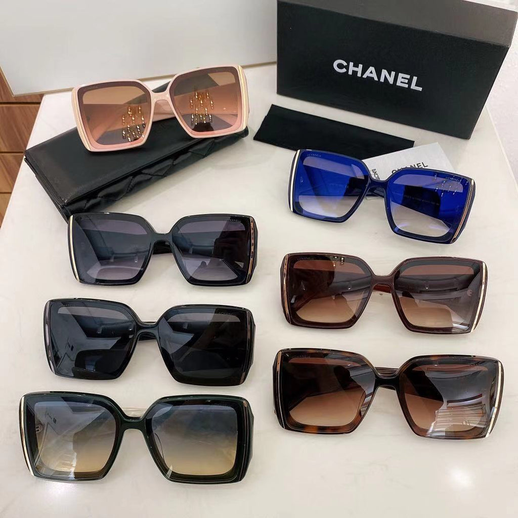 7 COLORS BIG METAL SQUARE FRAME SUNGLASSES