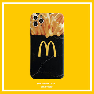 French Fries Print Shockproof Case