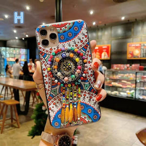 Retro ethnic style phone case