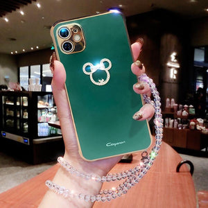 Cute Glitter Diamond Silicon Case