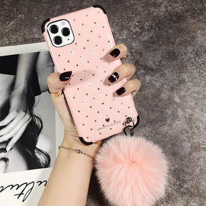 Hairball Wrist with Diamonds Phone Case