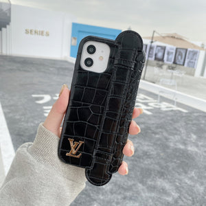 Fashion Wristband leather phone case