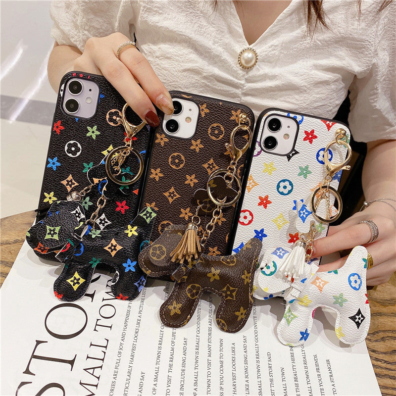 Fashion Doll Leather Phone Case