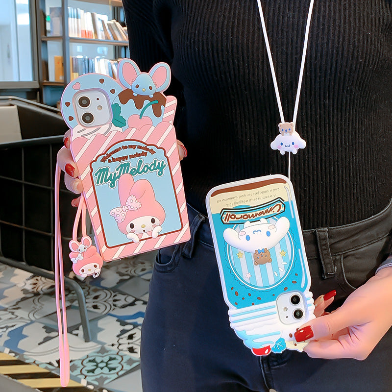 Cute Cartoon Silicone Phone Case