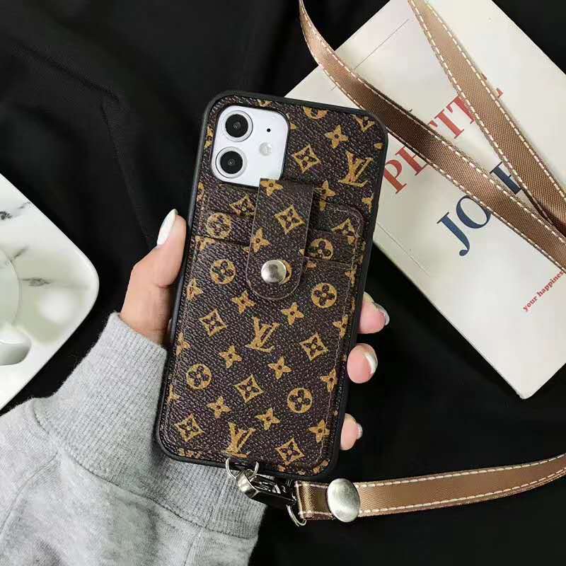 Tide Brand LV Card Slot Phone Case For Iphone