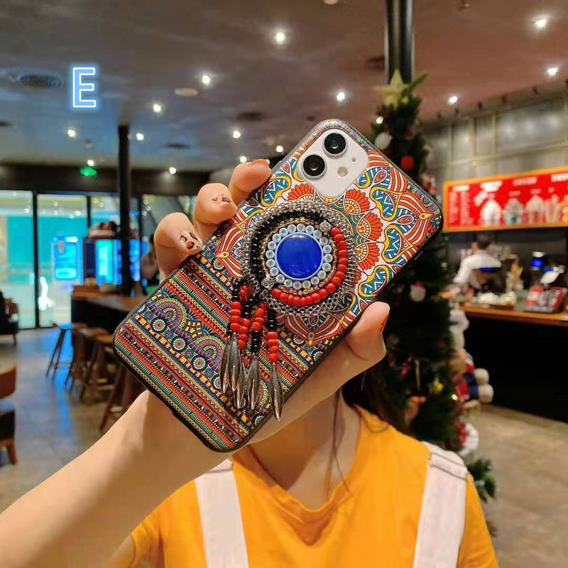 Retro ethnic style phone case