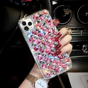 Shiny rhinestone phone case for iphone