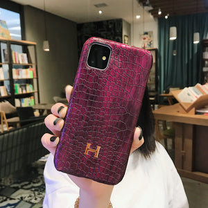 Fashion leather phone case