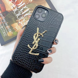 Diamond snake pattern phone case