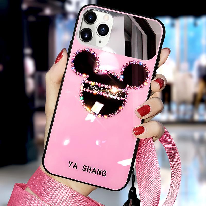 Cute Diamond Mirror Phone Case