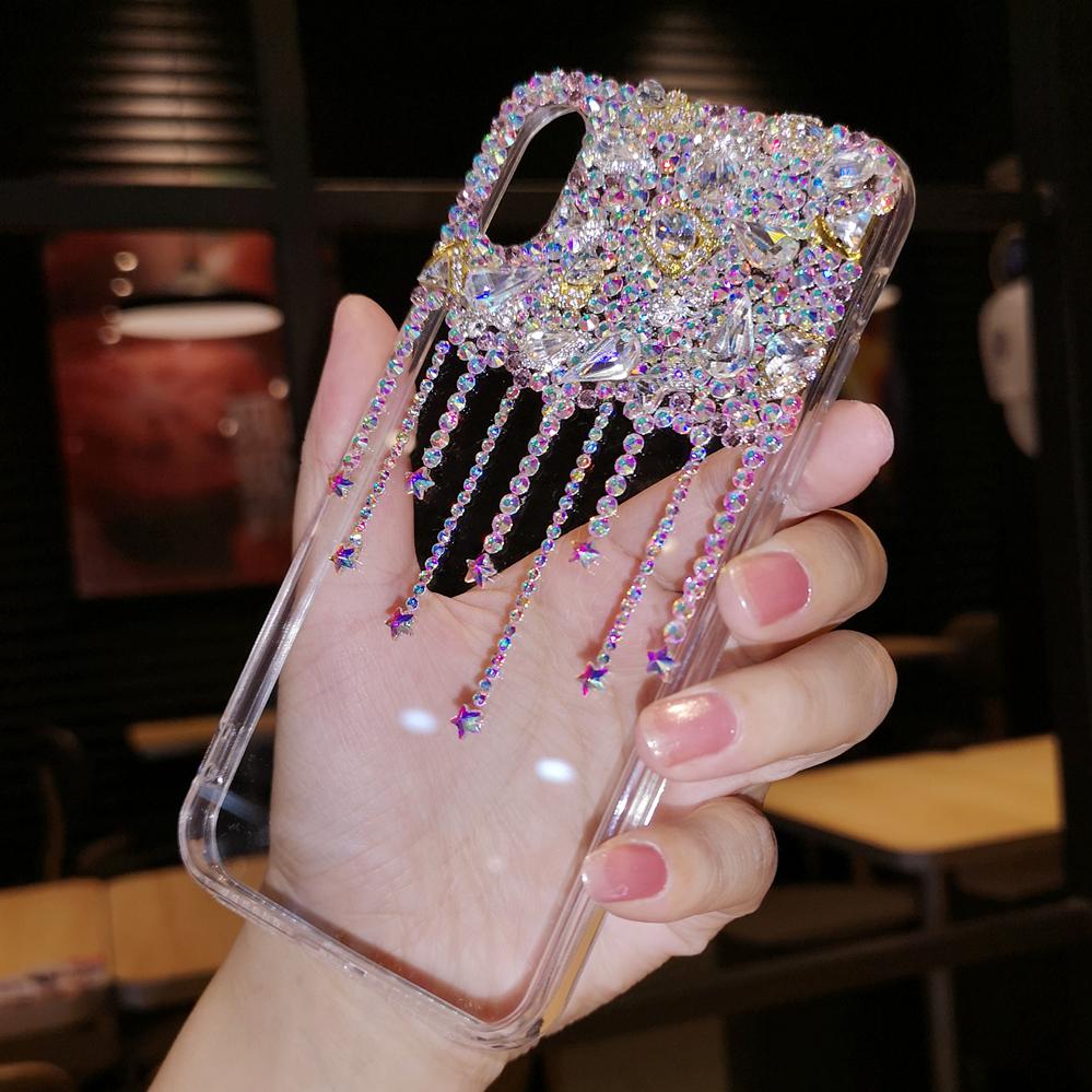 Transparent Diamond Phone Case