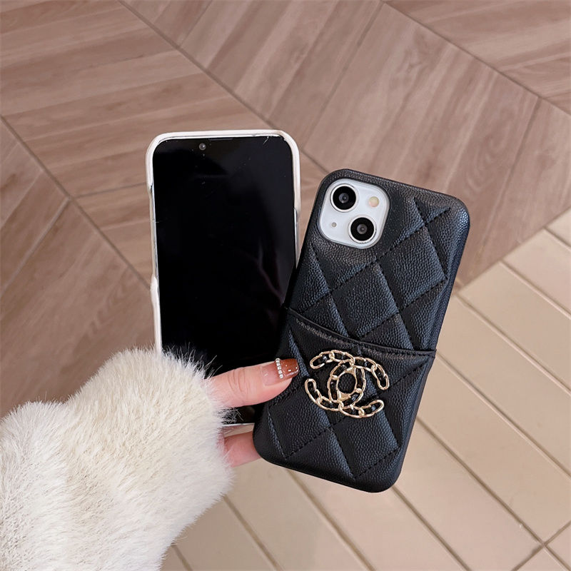 Luxury soft leather phone case for iphone