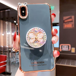 Fashion Rhinestone Ring Case