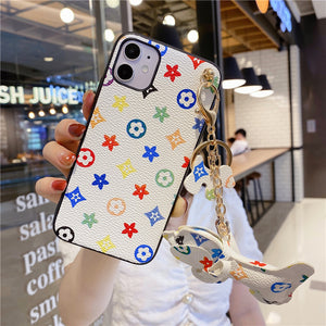 Fashion Doll Leather Phone Case