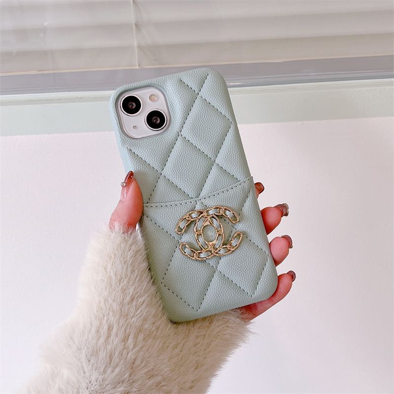 Luxury soft leather phone case for iphone