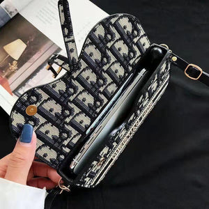 Fashion Cloth embroidery Crossbody universal phone bag