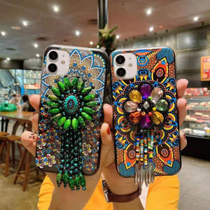 Retro ethnic style phone case