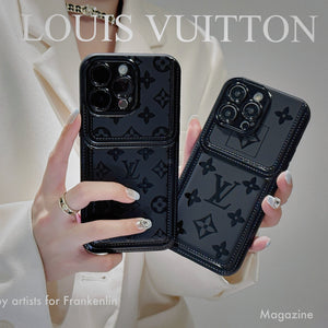 Luxury soft leather phone case for iphone