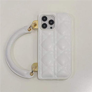 Luxury handbag style phone case