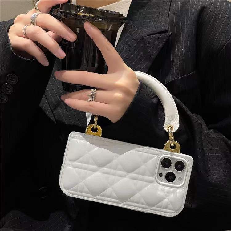 Luxury handbag style phone case