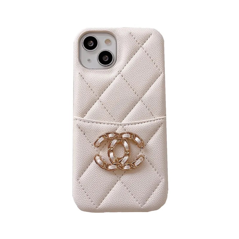 Luxury soft leather phone case for iphone