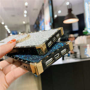 Bling Glitter Square Case