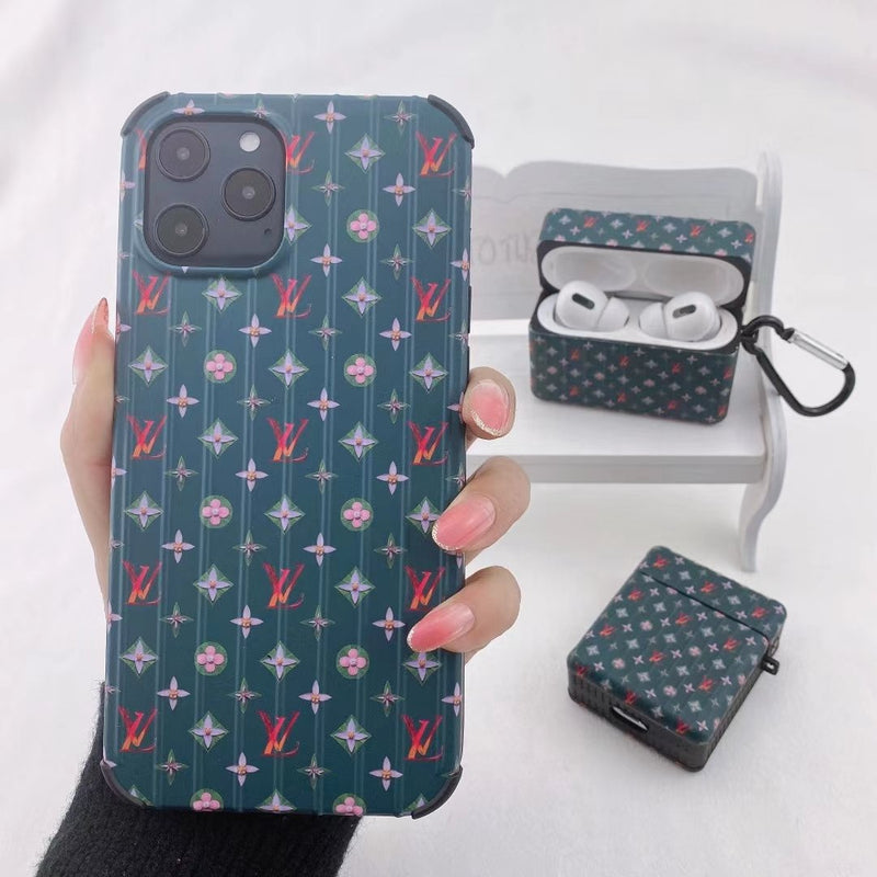 Colored flowers  phone case and Airpods case