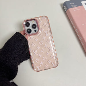 Luxury soft leather phone case for iphone