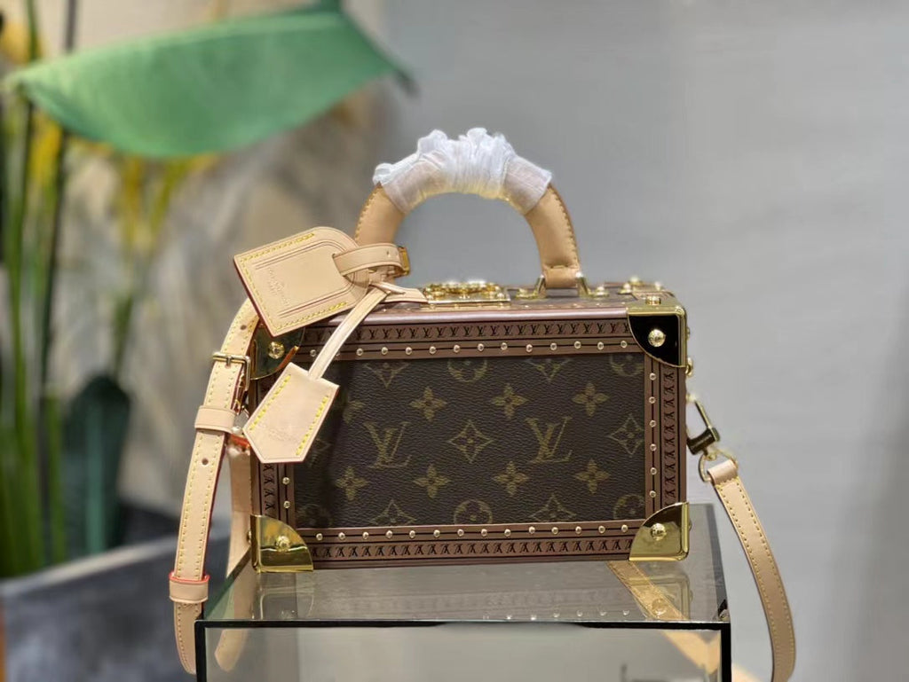 2022 LV handbag hard case--3