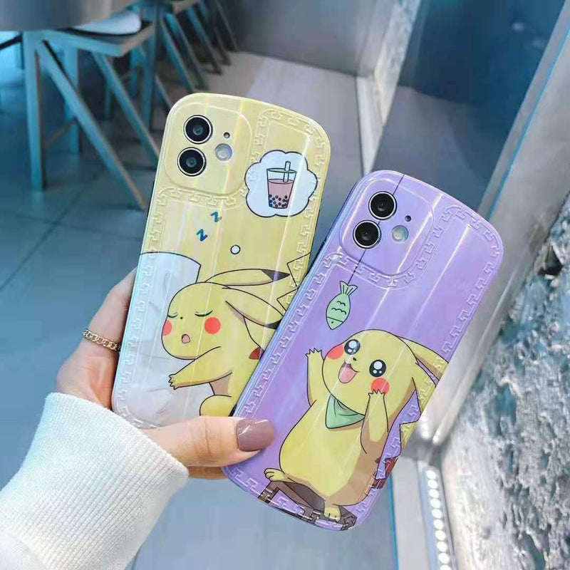 Aurora cartoon soft phone case