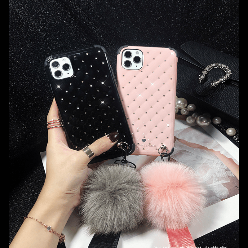 Hairball Wrist with Diamonds Phone Case