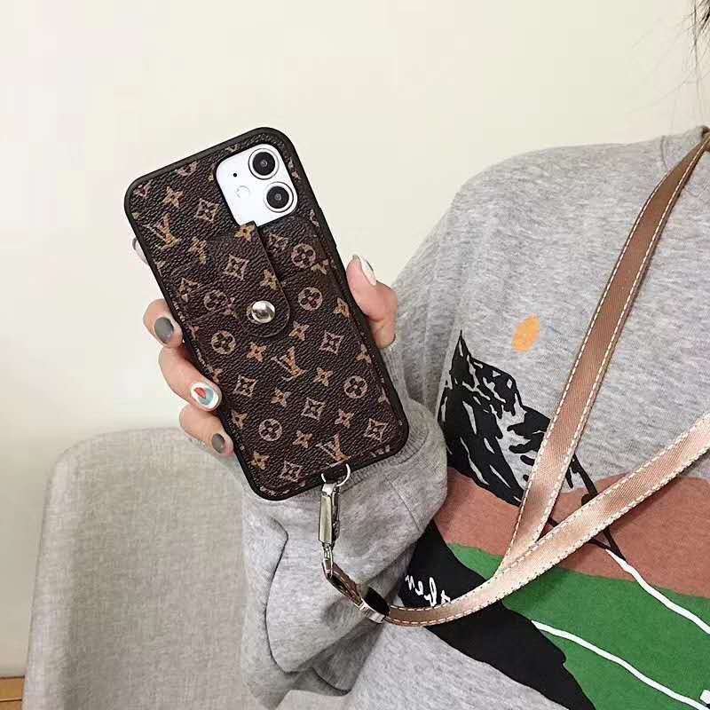 Tide Brand LV Card Slot Phone Case For Iphone