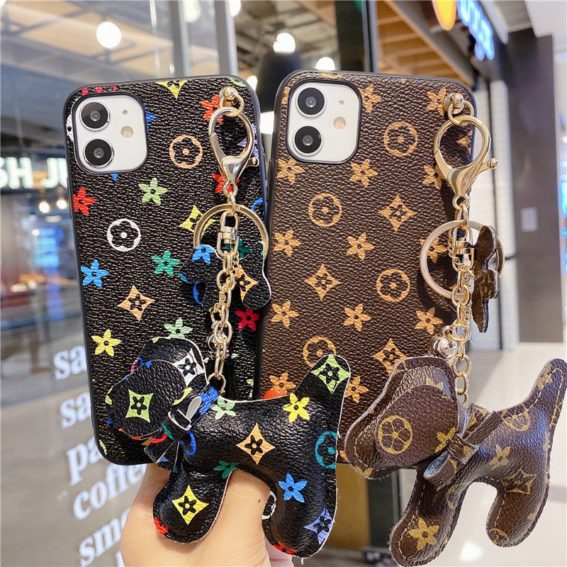 Fashion Doll Leather Phone Case