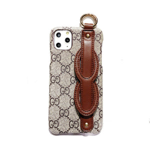 Wrist Band Leather Phone Case