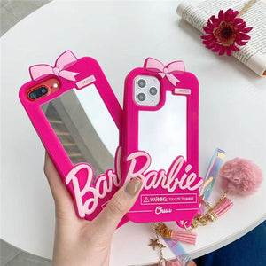 Cute Mirror pendant Phone case