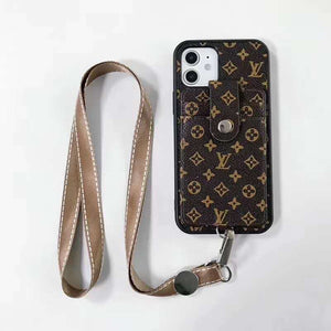 Tide Brand LV Card Slot Phone Case For Iphone