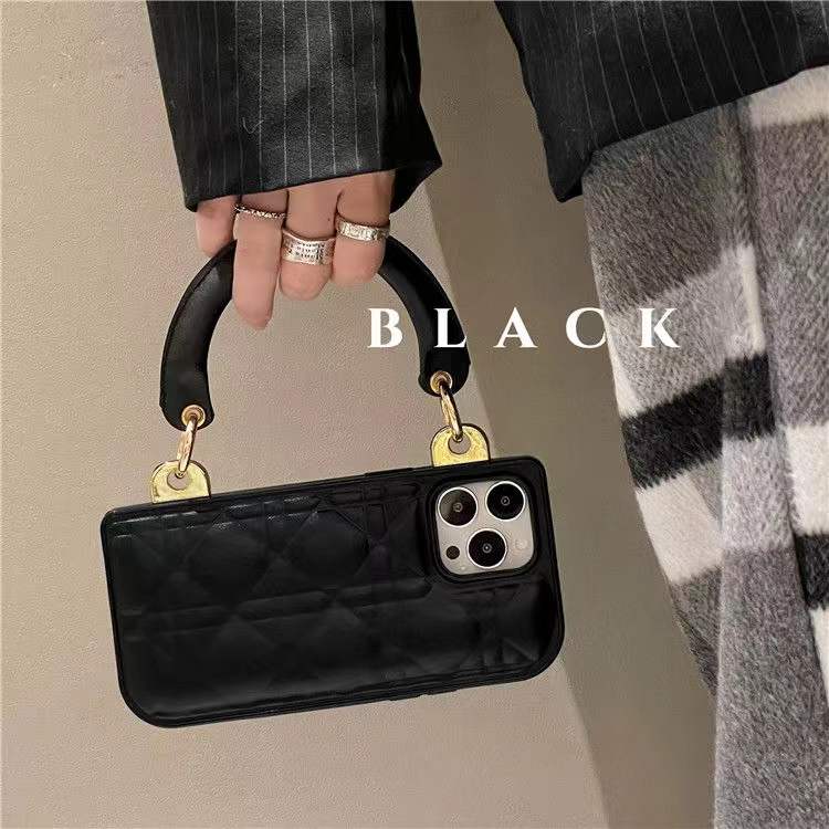 Luxury handbag style phone case