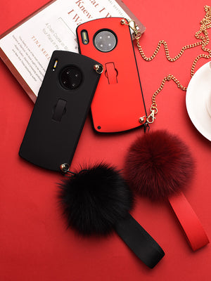 Crossbody Hairball Phone Case