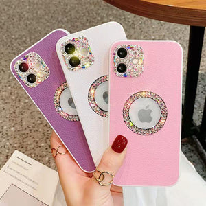 Luxury Diamond Cortex phone case for iphone