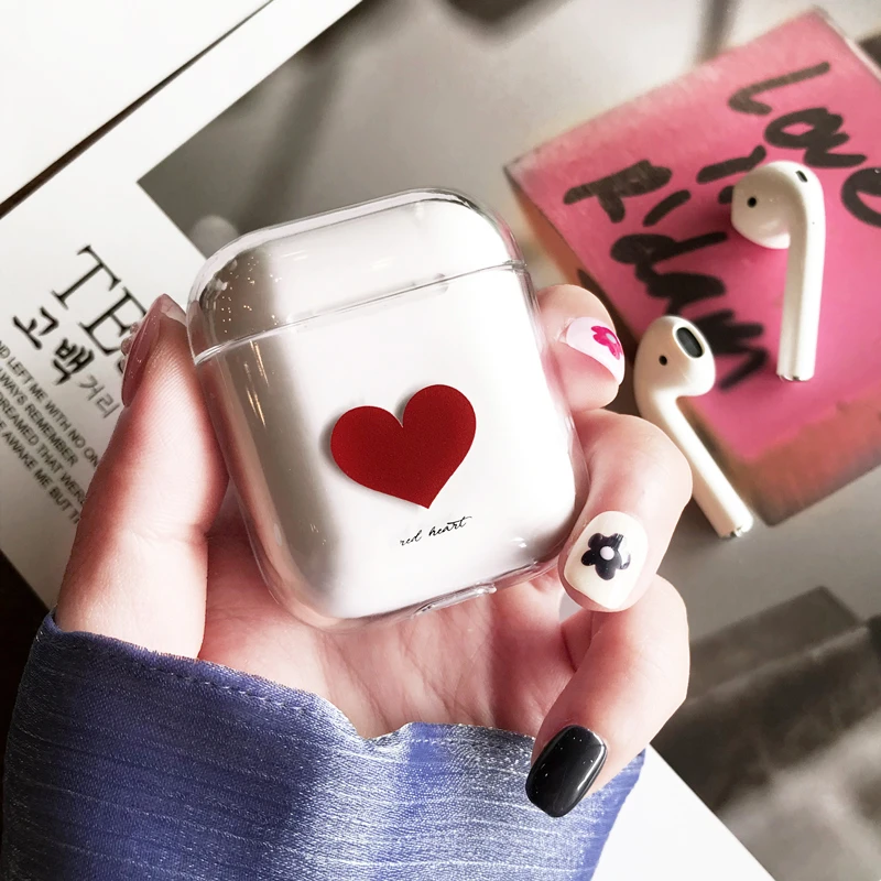 Simple Heart AirPods Case