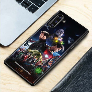 Black Silicone Cover Avengers