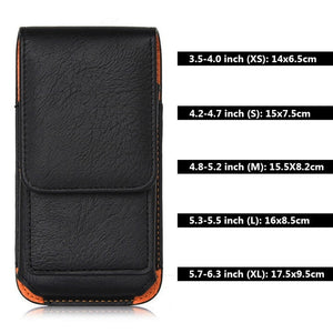 Universal Leather Phone Pouch Holster